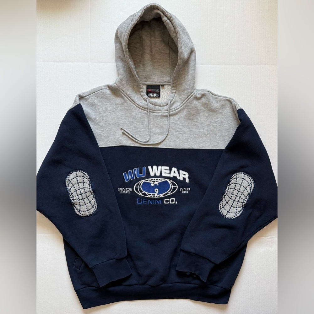 🔴Wu-Wear Hoodie Size XL Wu-Tang Sweater Vintage Rare Rza Gza